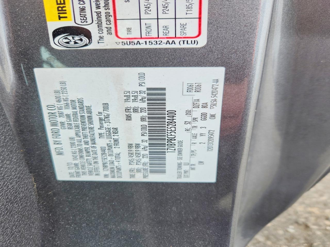 2014 Ford Mustang Gt - zdjęcie 13