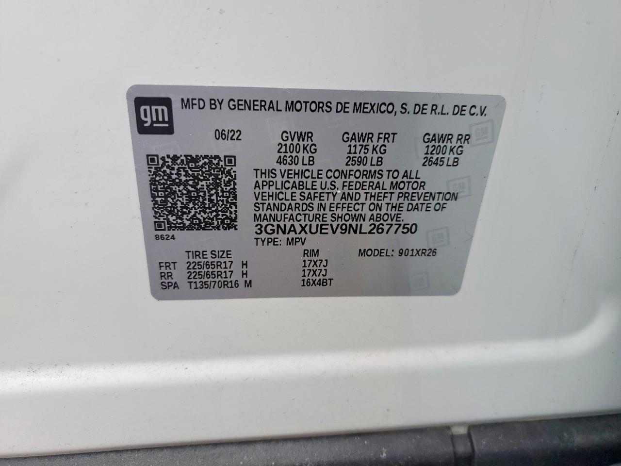 2022 Chevrolet Equinox Lt - zdjęcie 12