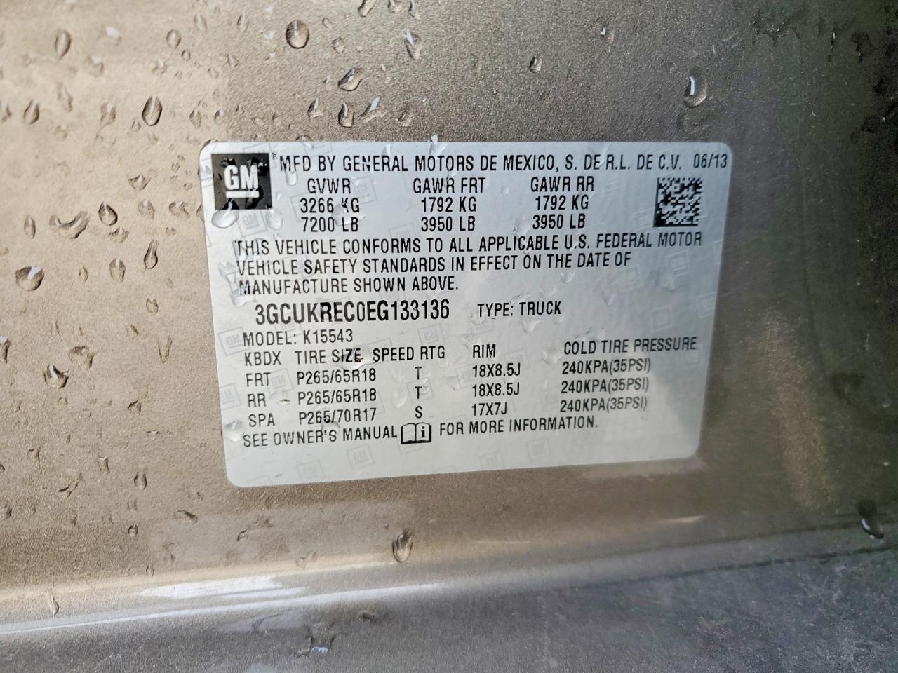 2014 Chevrolet Silverado K1500 Lt - zdjęcie 13