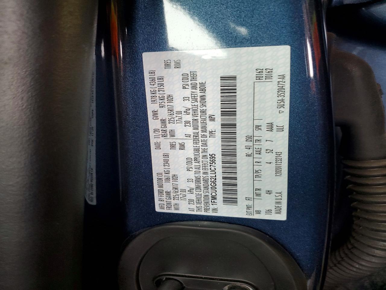 2020 Ford Escape Se - zdjęcie 13