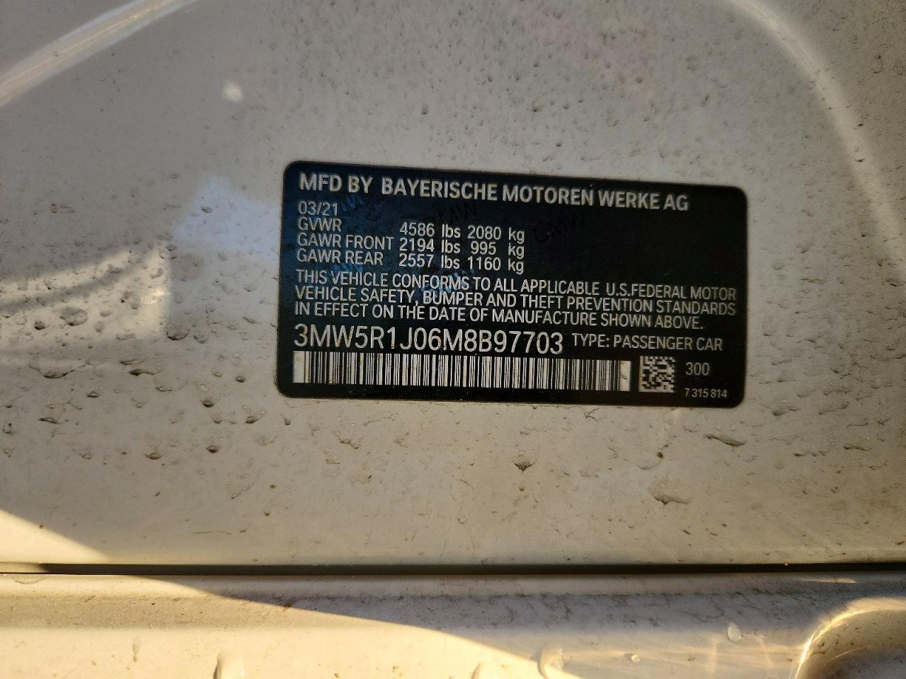 2021 BMW Motorrad 330I - zdjęcie 12