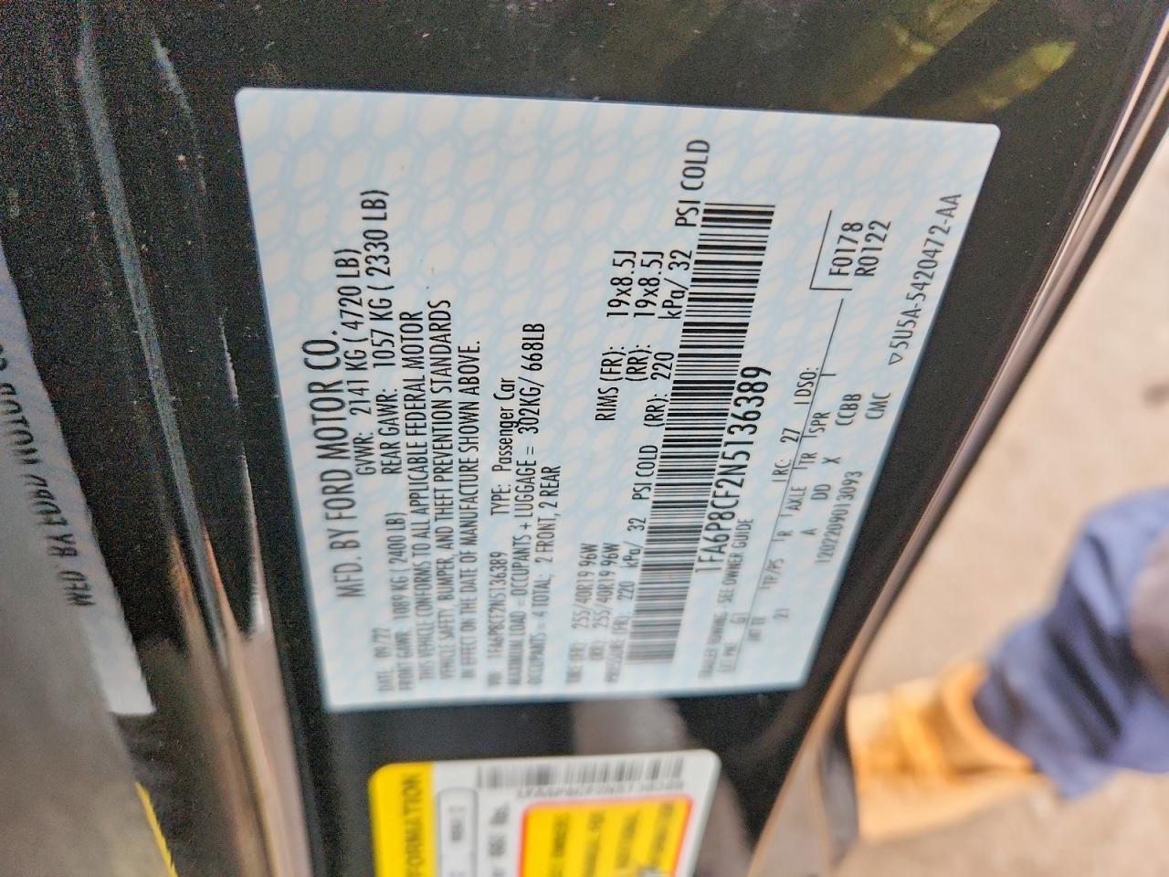 2022 Ford Mustang Gt - zdjęcie 12