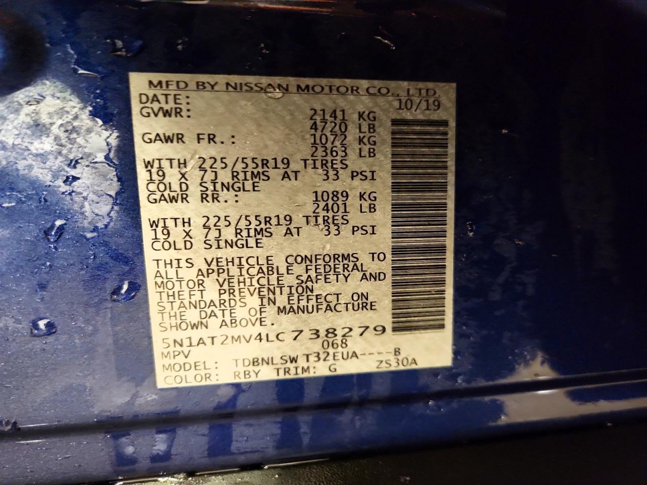 2020 Nissan Rogue Sl - zdjęcie 13