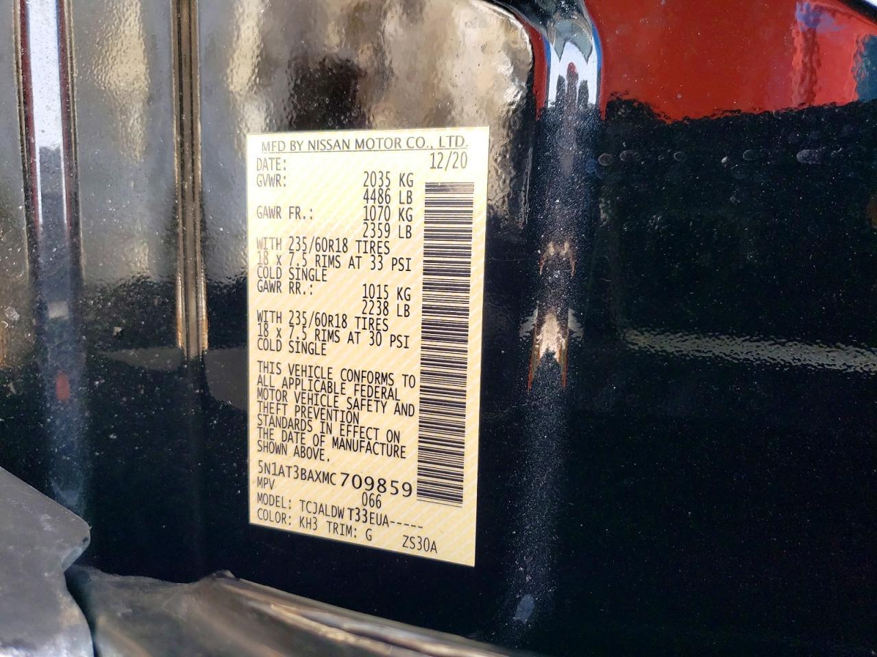 2021 Nissan Rogue Sv - zdjęcie 13