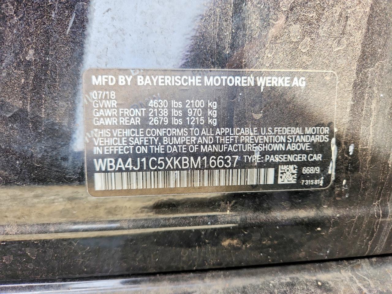 2019 BMW 430I Gran Coupe - zdjęcie 12