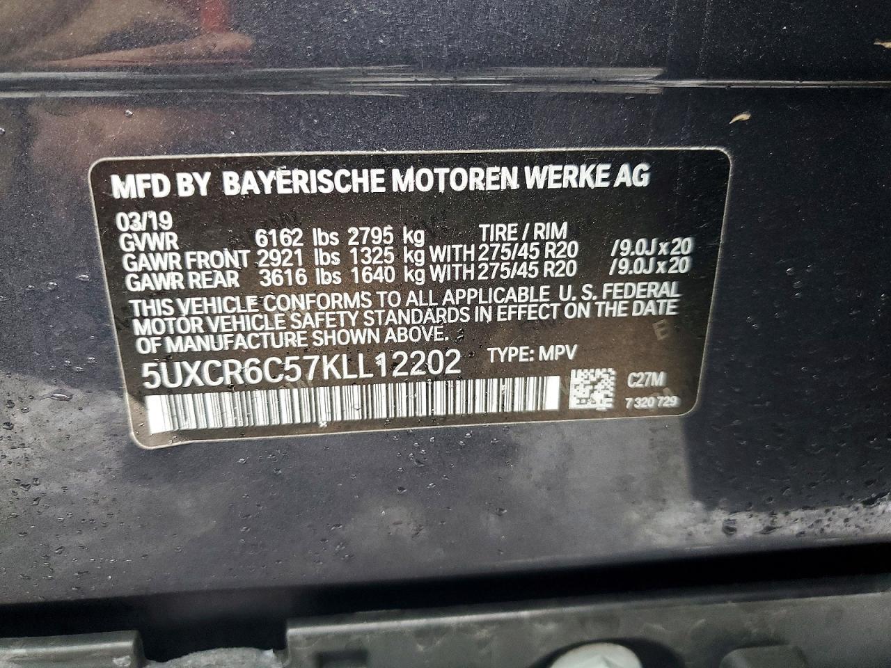 2019 BMW X5 xDrive40I - zdjęcie 14