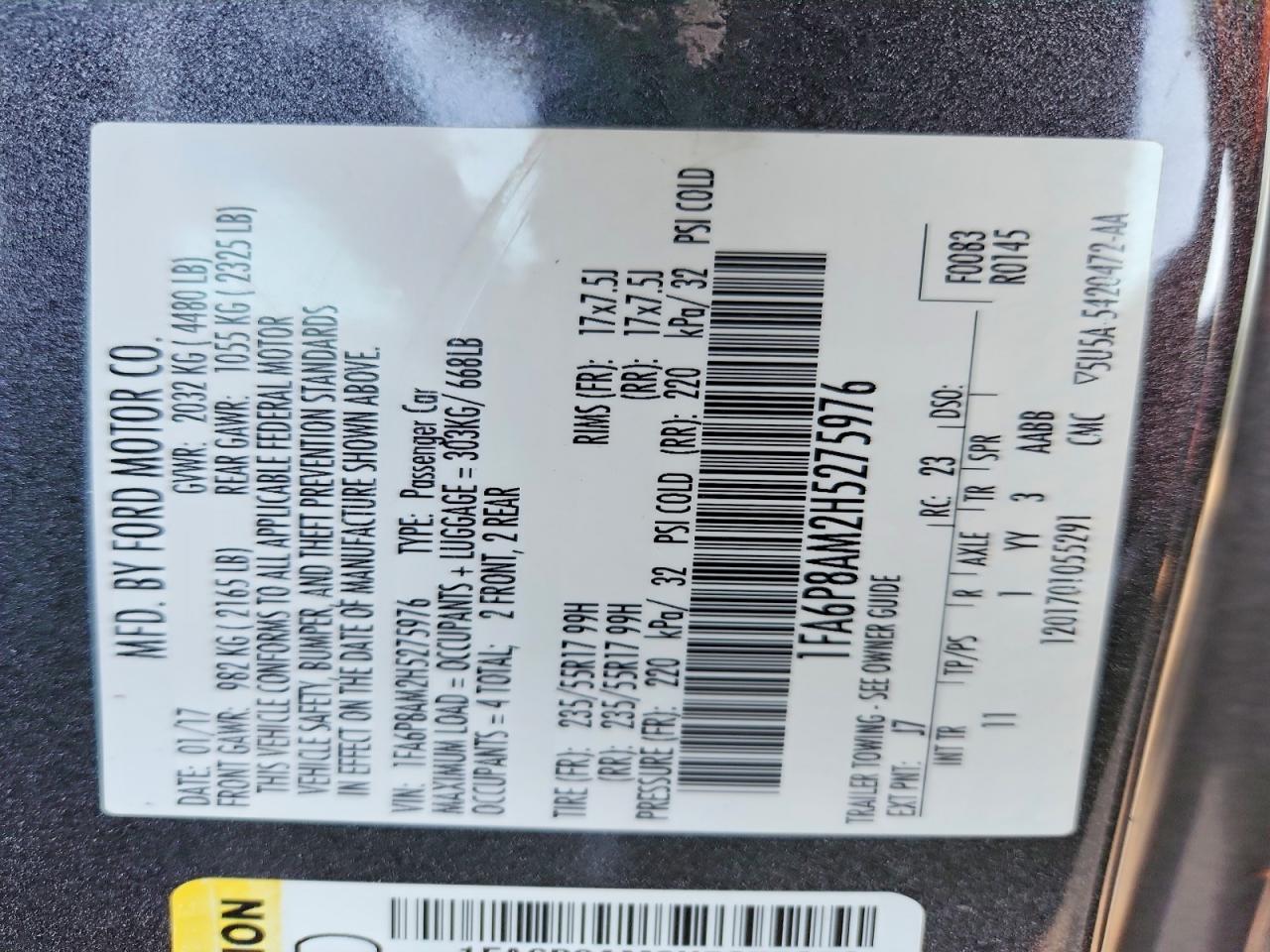 2017 Ford Mustang - zdjęcie 12