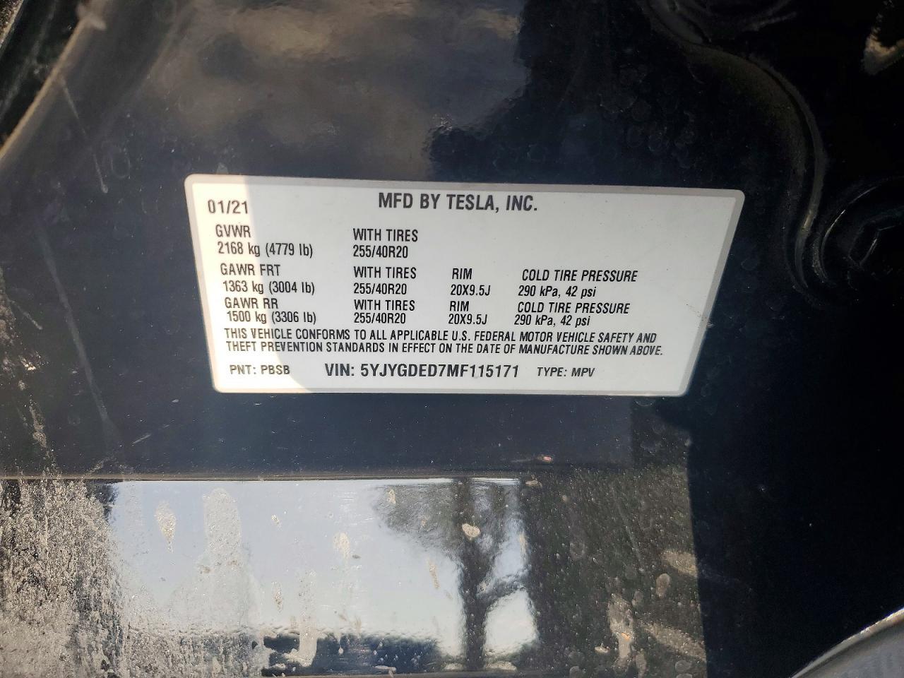 2021 Tesla Model Y - zdjęcie 14