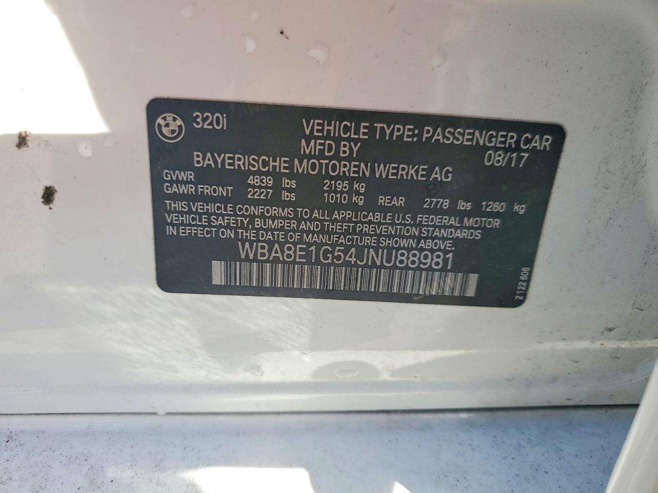 2018 BMW 320 I - zdjęcie 12