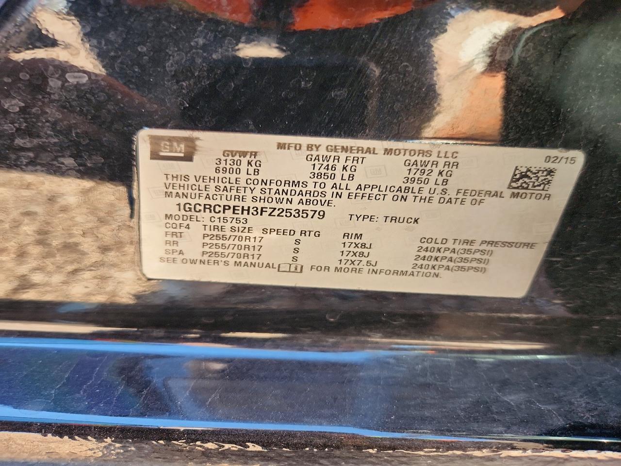 2015 Chevrolet Silverado C1500 - zdjęcie 12