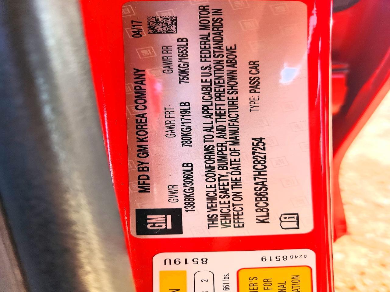 2017 Chevrolet Spark Ls - zdjęcie 12