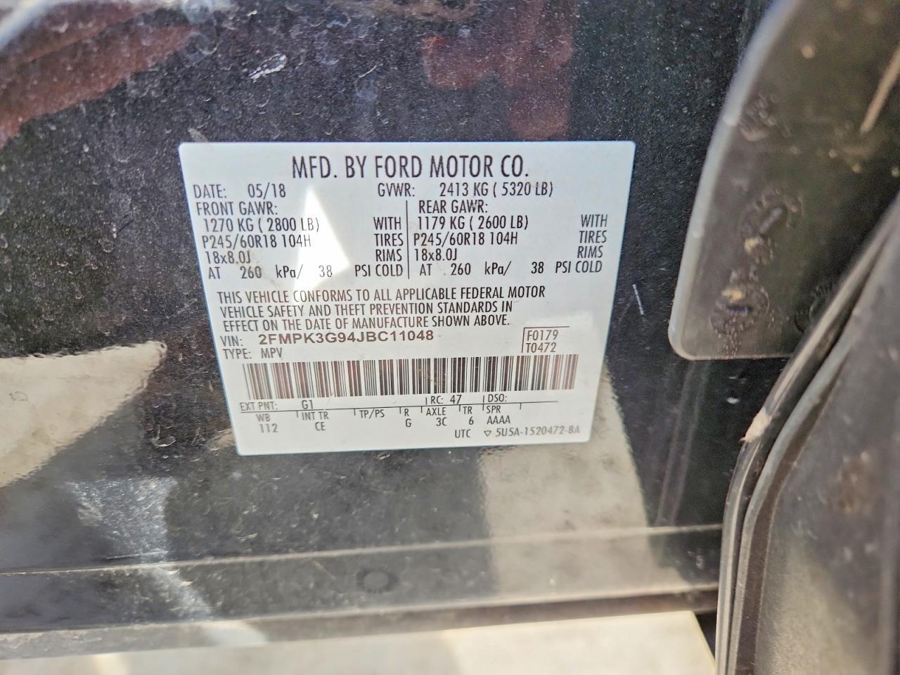 2018 Ford Edge Se - zdjęcie 13