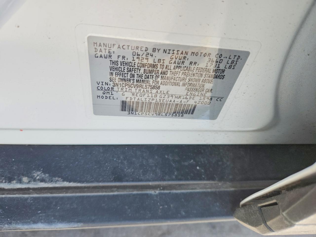 2024 Nissan Kicks Sv - zdjęcie 13