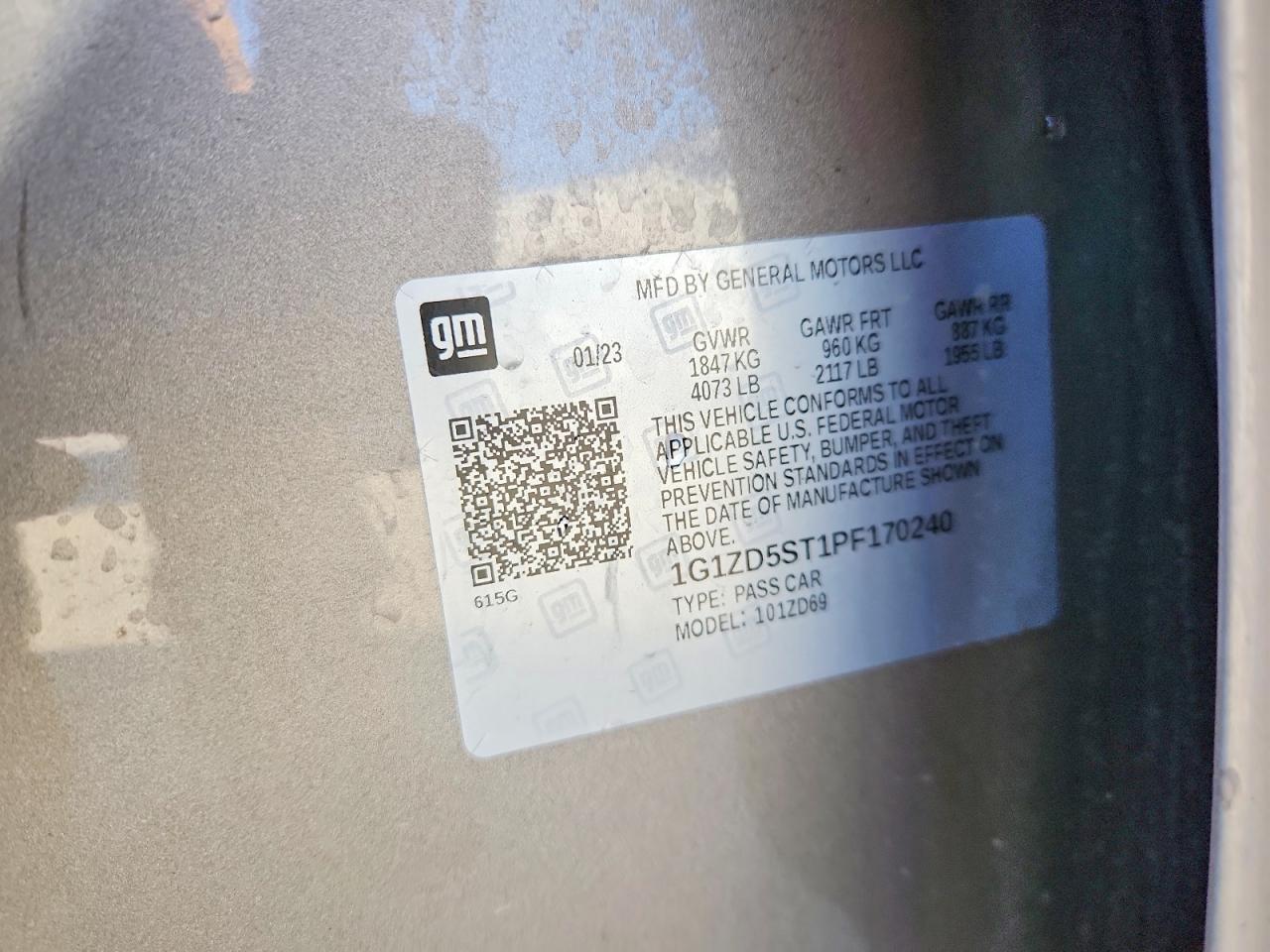 2023 Chevrolet Malibu Lt - zdjęcie 12