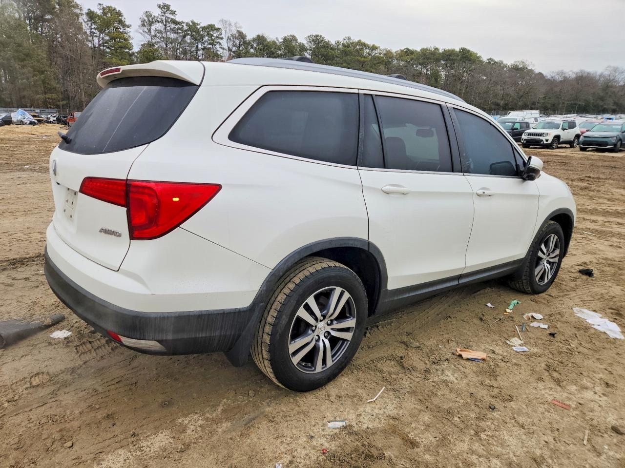 2017 Honda Pilot Exl - zdjęcie 3