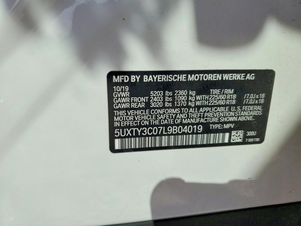 2020 BMW X3 Sdrive30I - zdjęcie 13