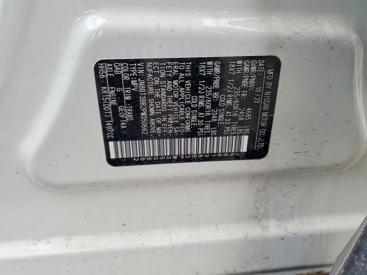 2023 Nissan Rogue Sv - zdjęcie 12