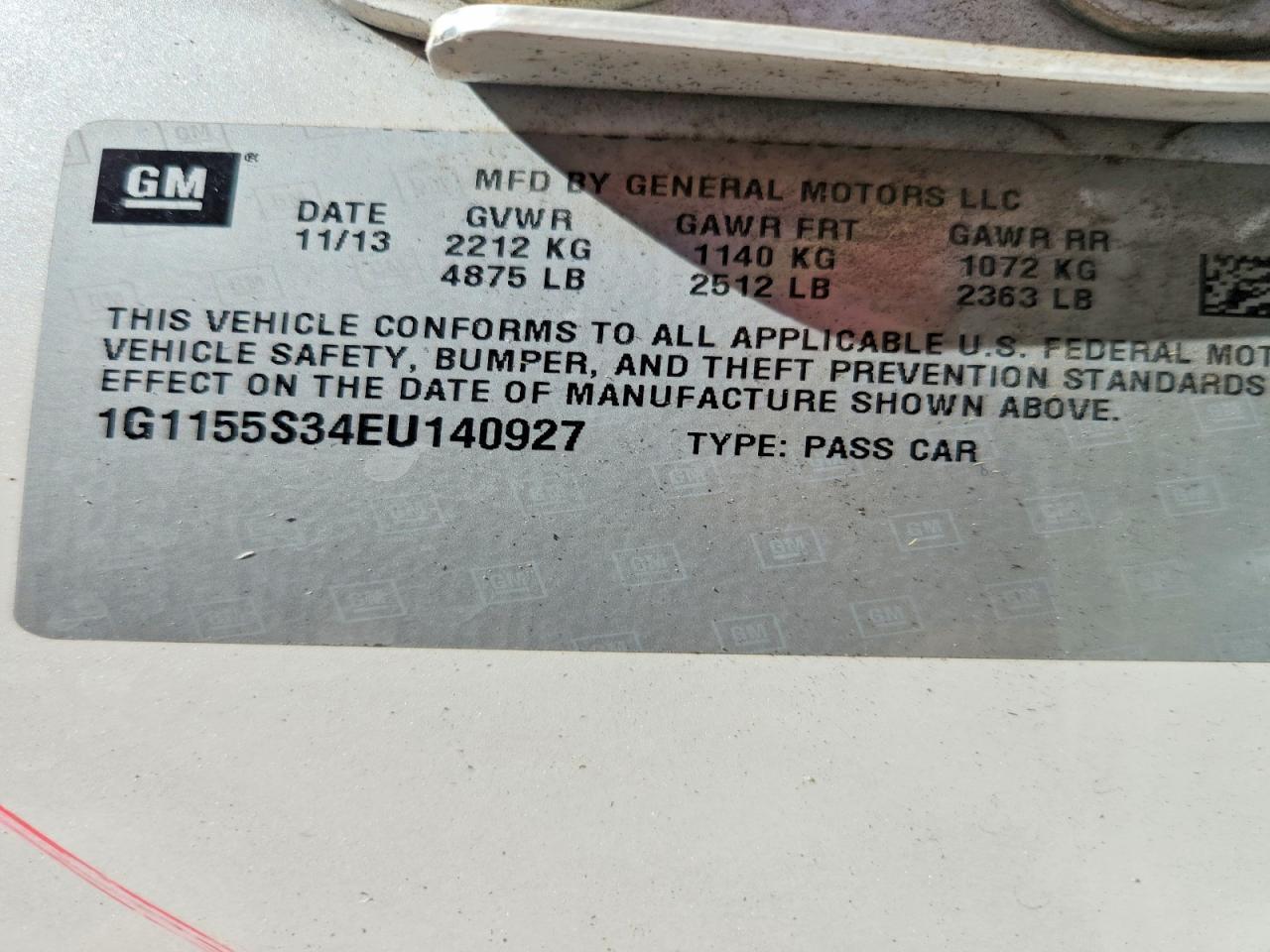 2014 Chevrolet Impala Ltz - zdjęcie 12