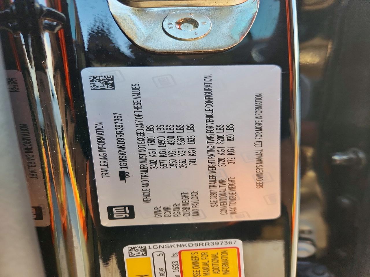 2024 Chevrolet Tahoe K1500 Lt - zdjęcie 13