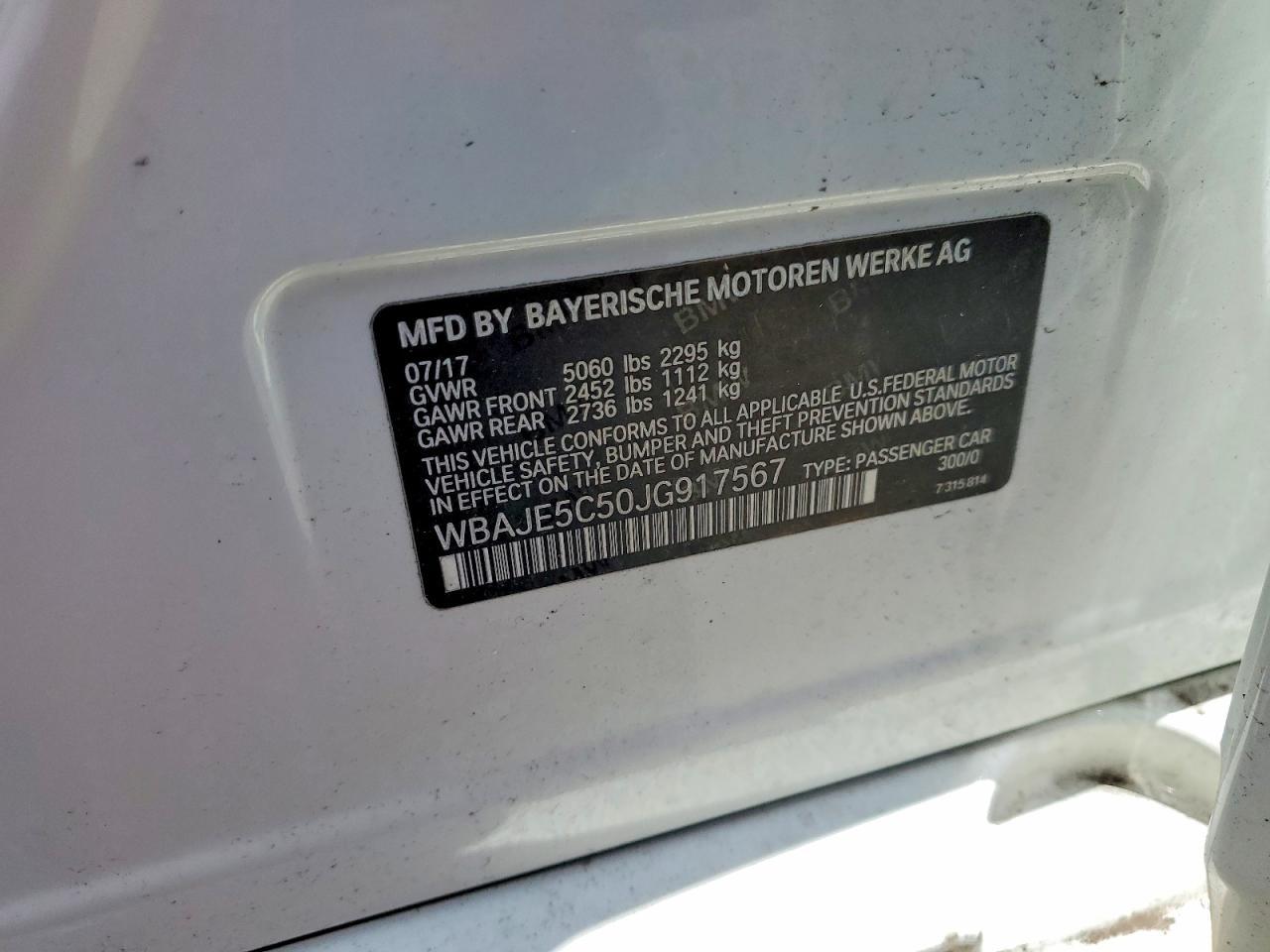 2018 BMW 540 I - zdjęcie 12