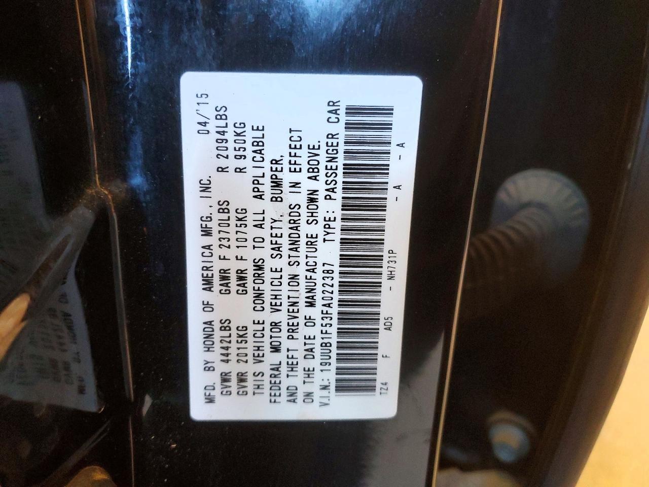 2015 Acura Tlx Tech - zdjęcie 12