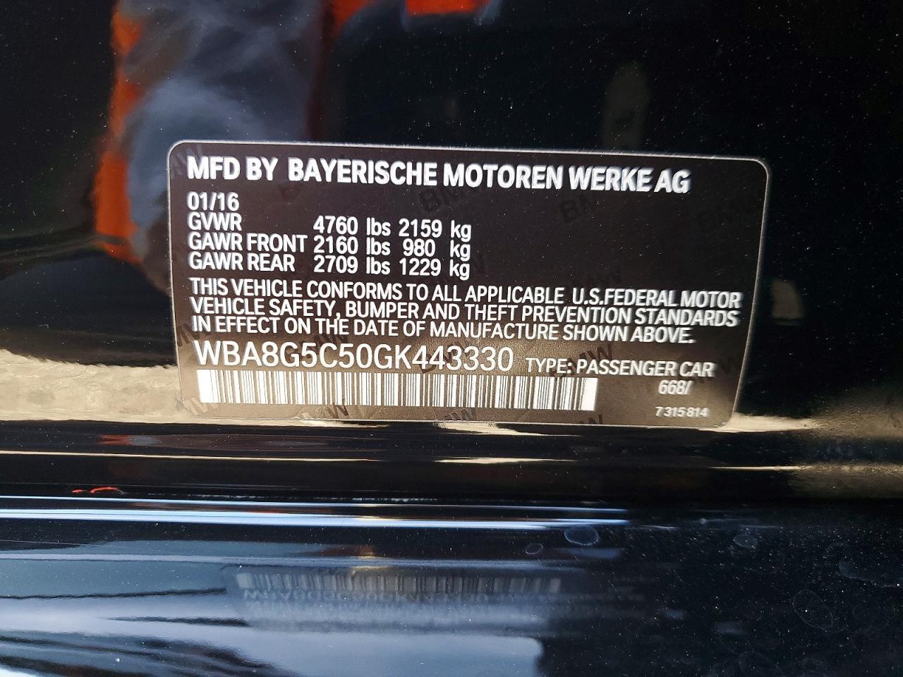 2016 BMW 328 Xi - zdjęcie 13