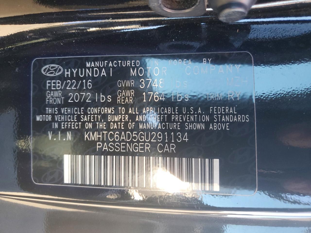 2016 Hyundai Veloster - zdjęcie 12