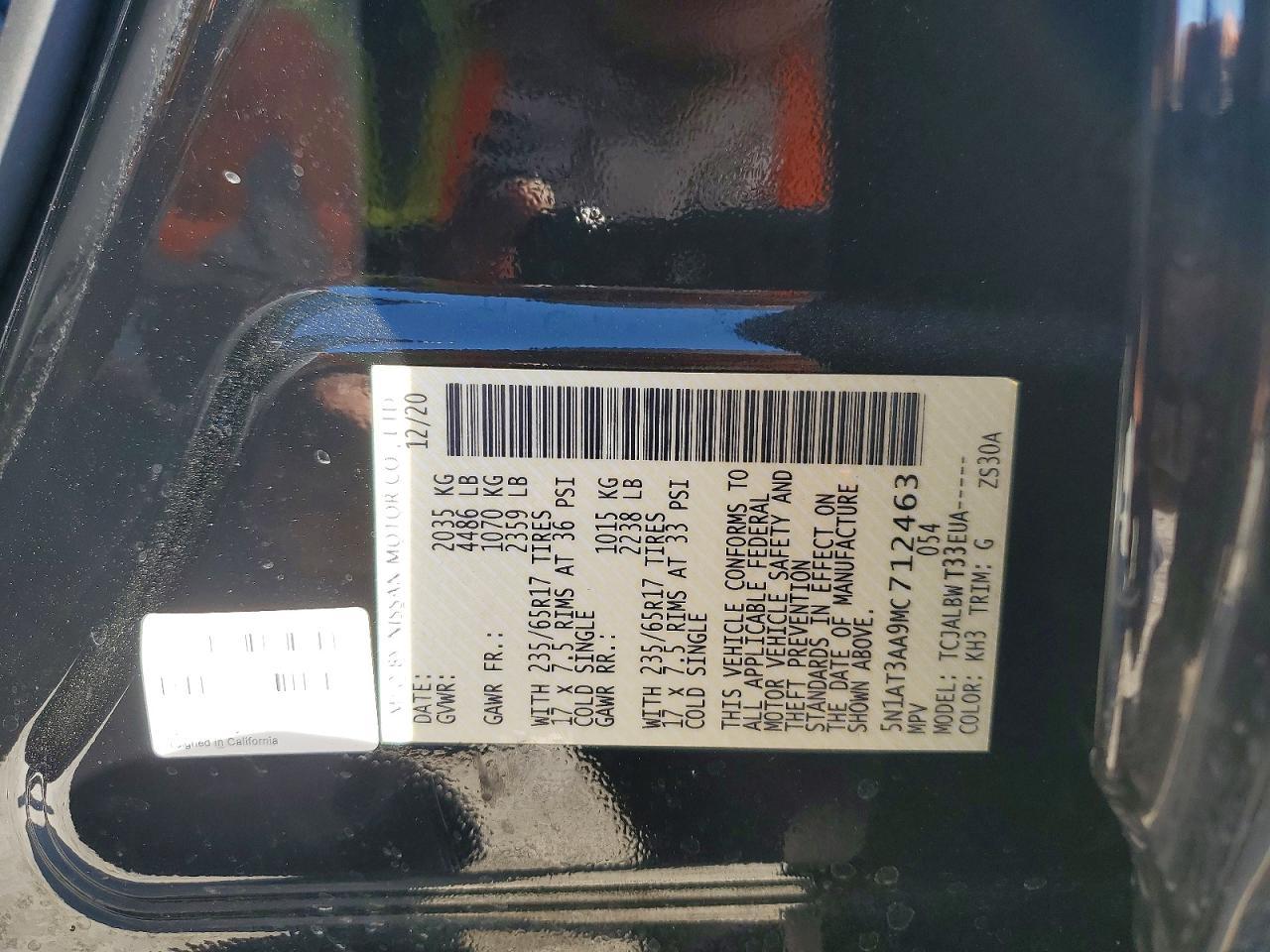 2021 Nissan Rogue S - zdjęcie 13