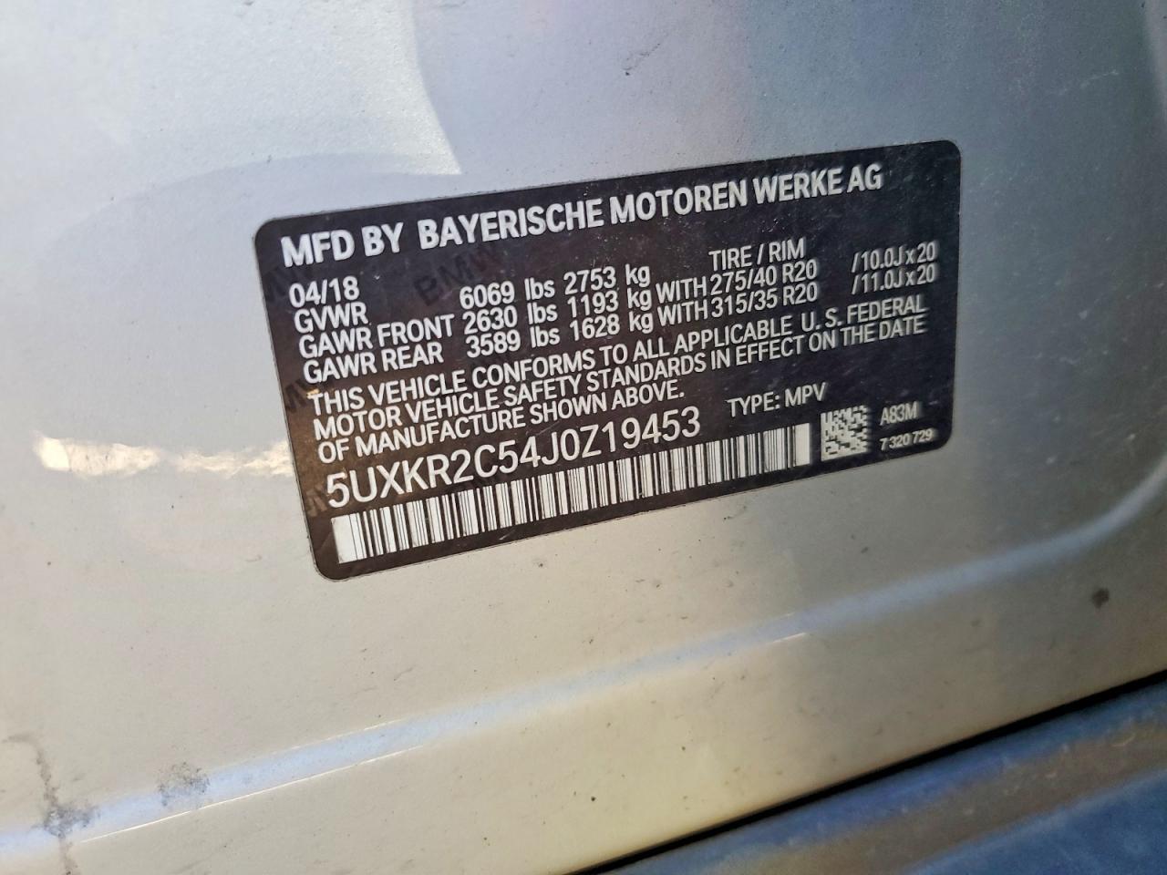 2018 BMW X5 Sdrive35I - zdjęcie 12