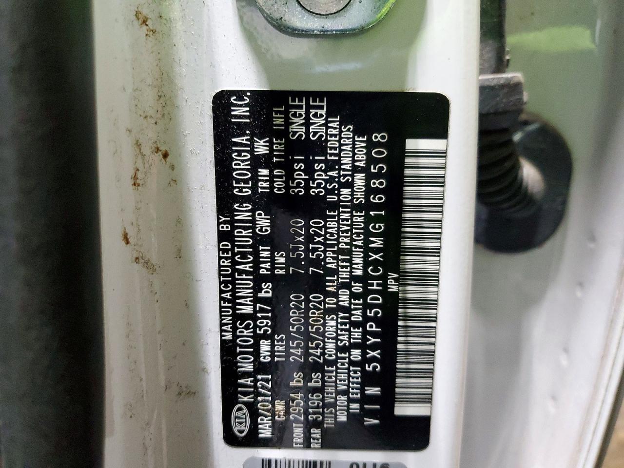 2021 Kia Telluride Sx - zdjęcie 12