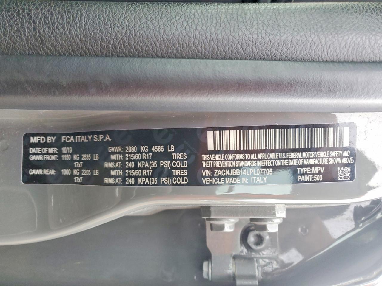 2020 Jeep Renegade Latitude - zdjęcie 13