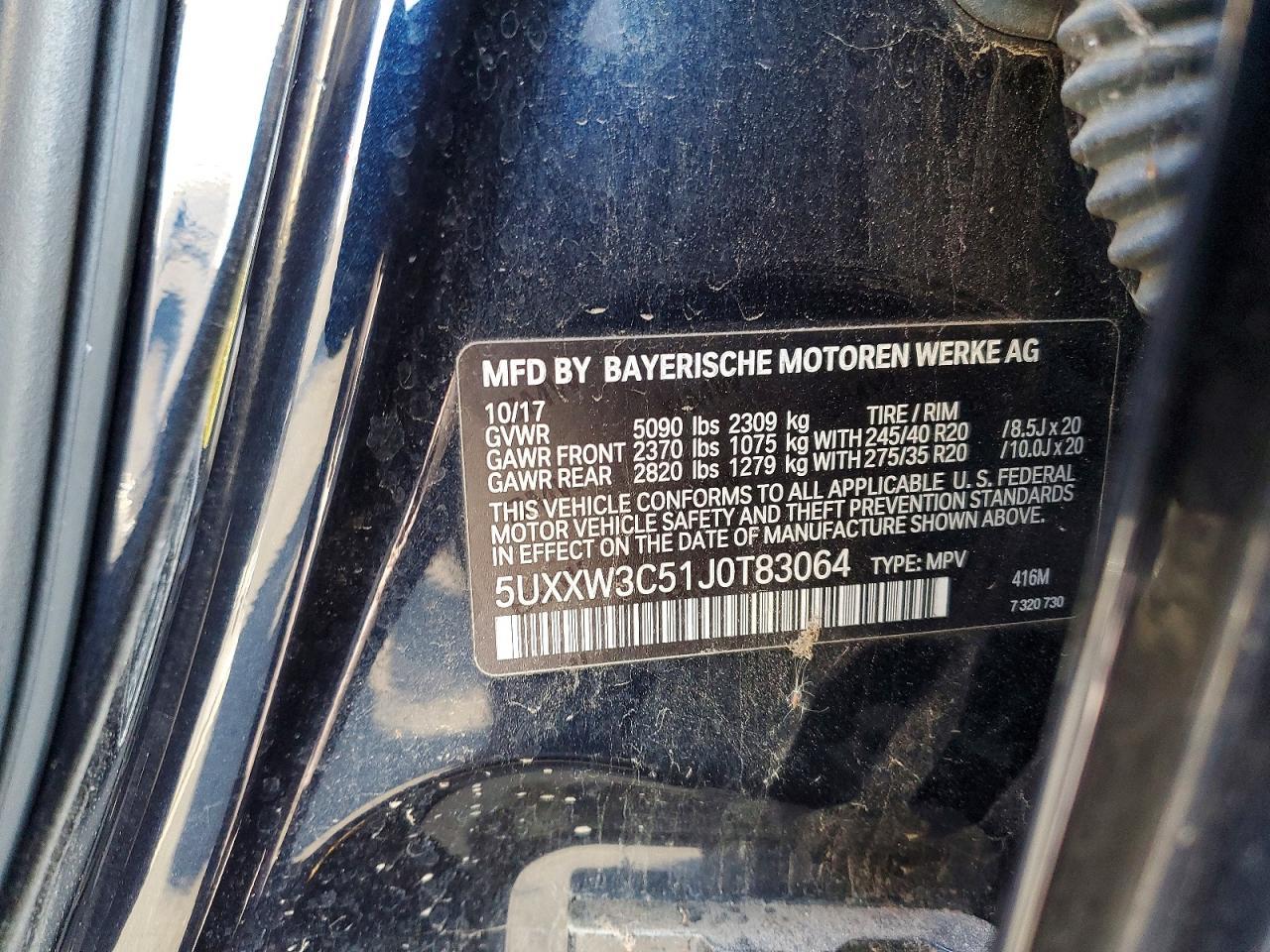 2018 BMW X4 xDrive28I - zdjęcie 14