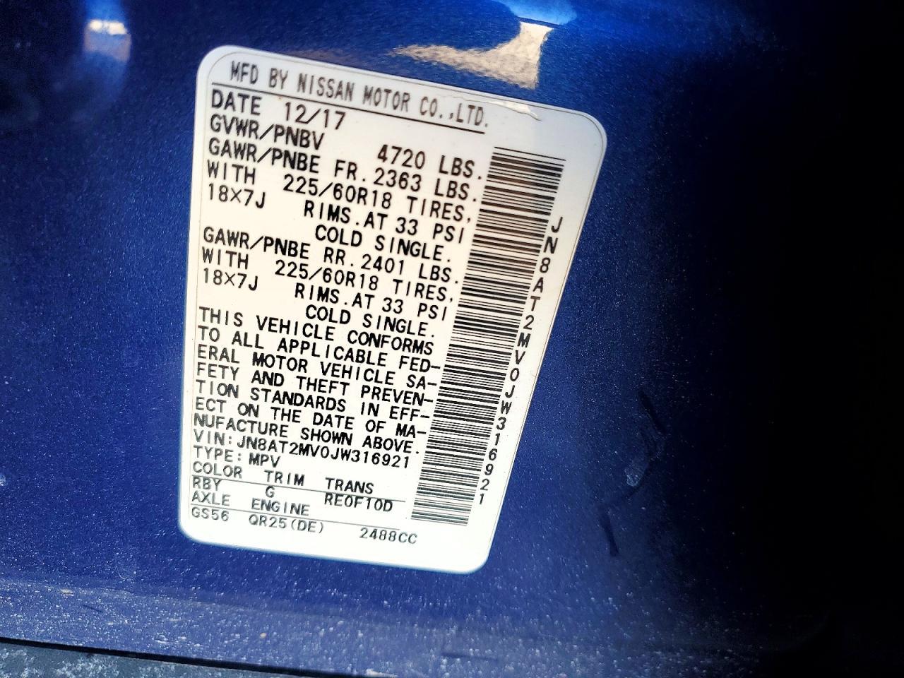 2018 Nissan Rogue Sl - zdjęcie 13