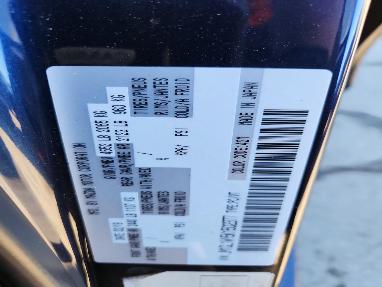 2019 Mazda 6 Grand Touring Reserve - zdjęcie 13