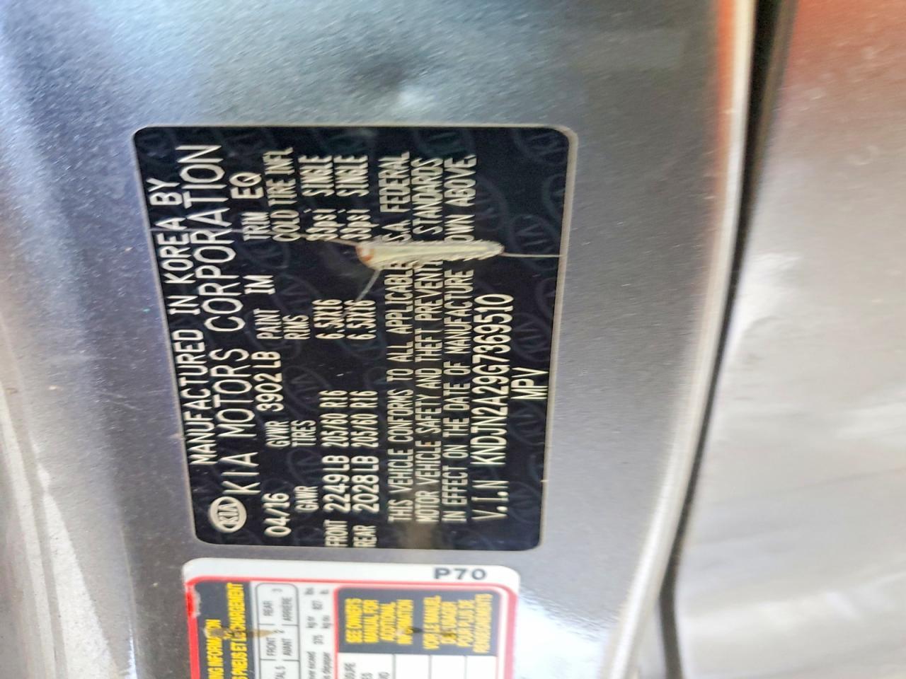 2016 Kia Soul - zdjęcie 13