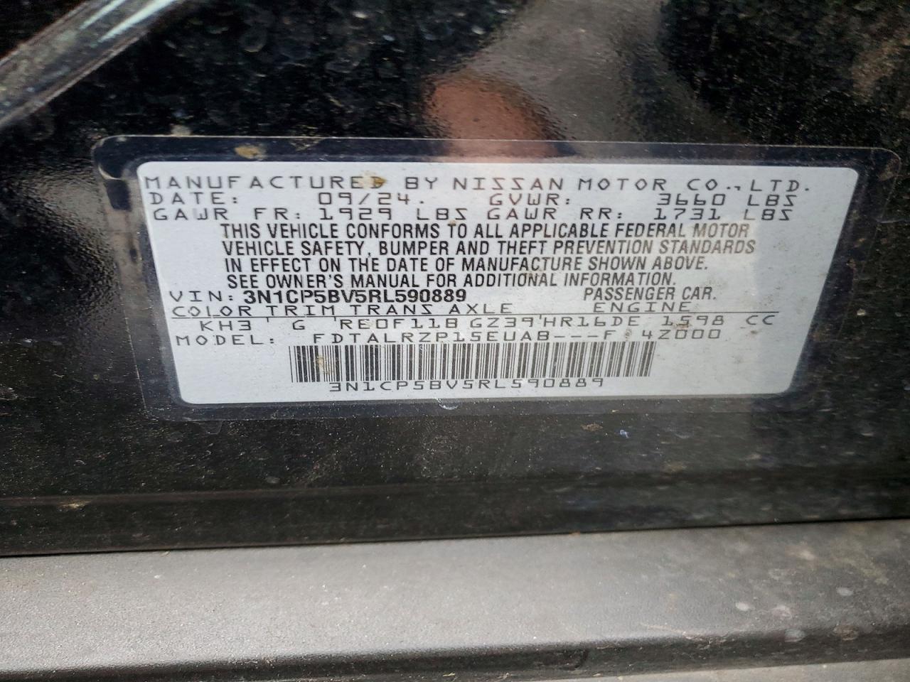 2024 Nissan Kicks S - zdjęcie 13