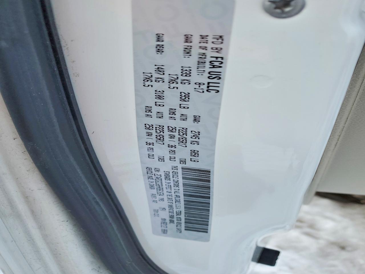 2017 Dodge Grand Caravan Sxt - zdjęcie 13