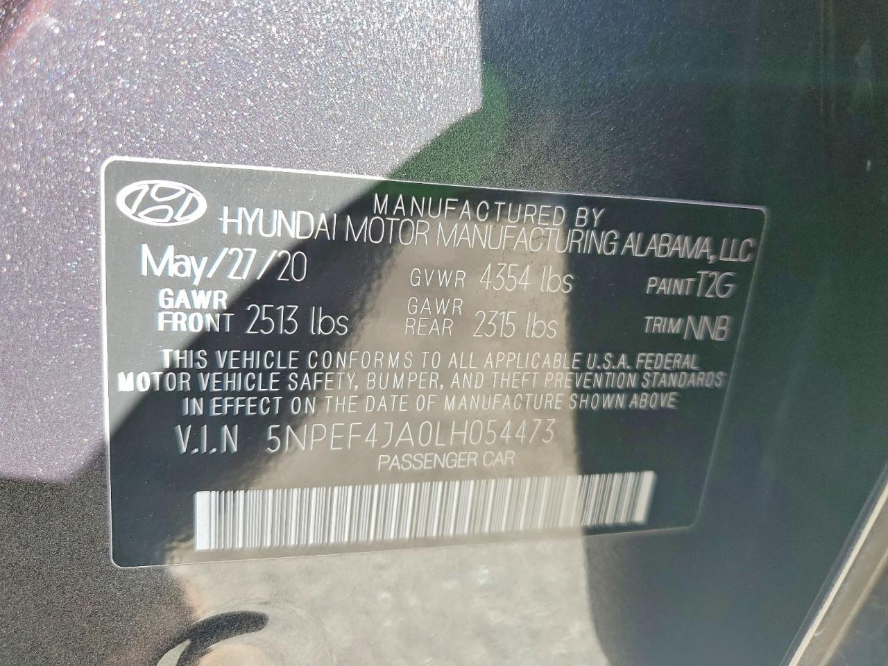 2020 Hyundai Sonata Sel - zdjęcie 12