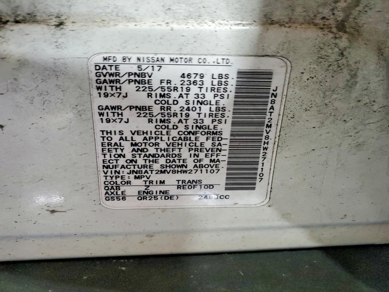 2017 Nissan Rogue Sl - zdjęcie 13