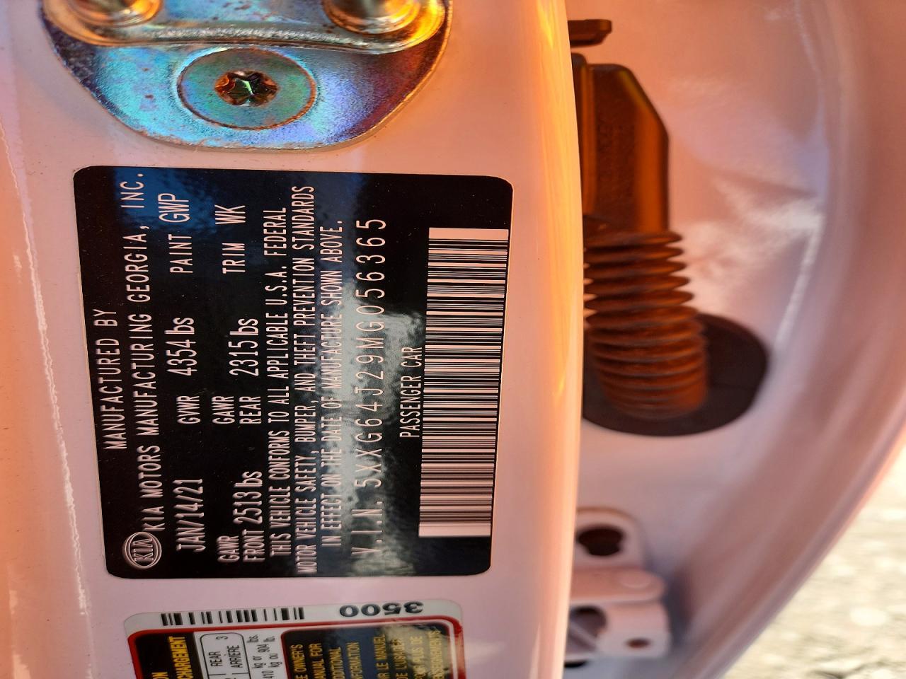 2021 Kia K5 Gt Line - zdjęcie 12