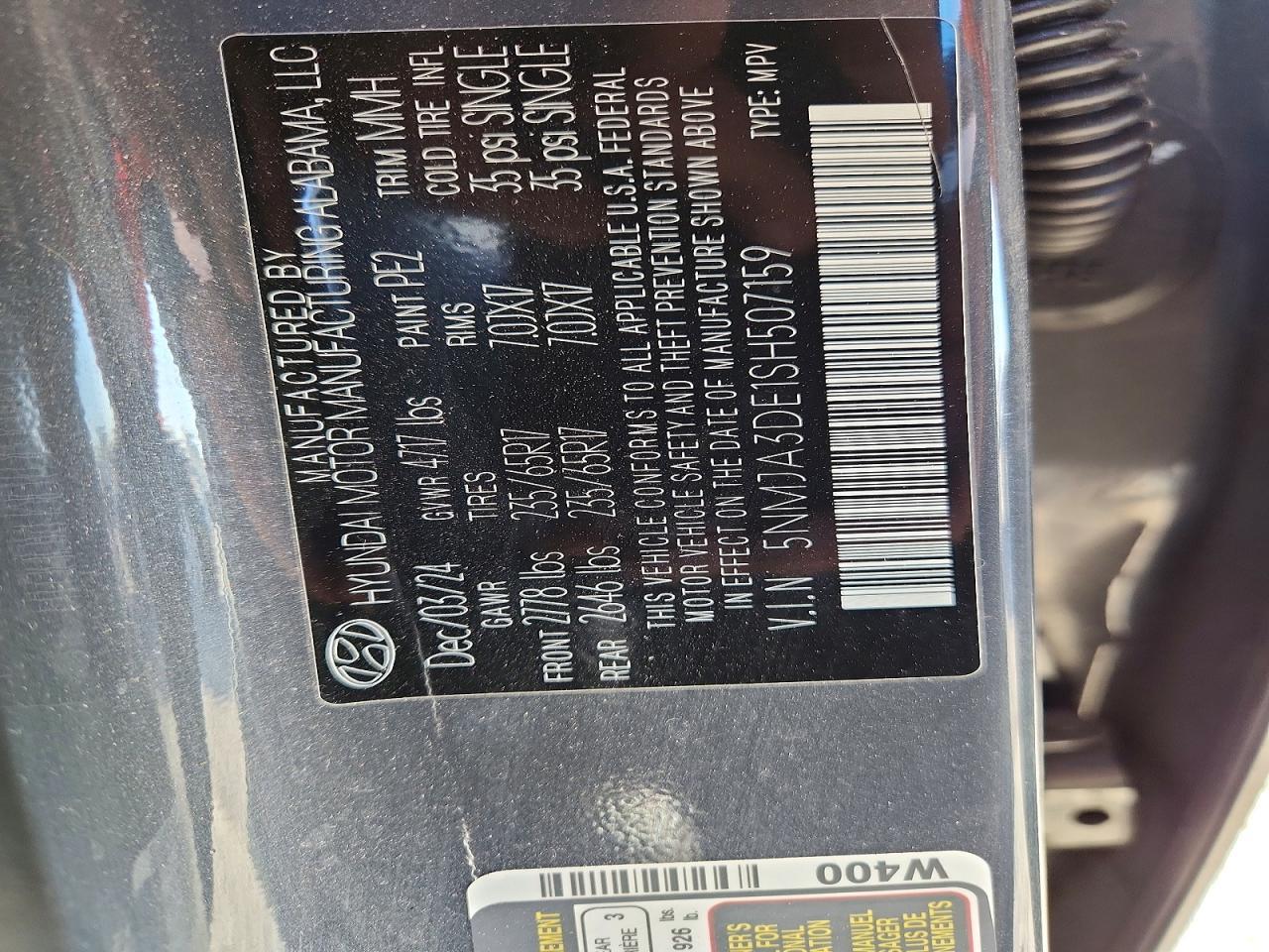 2025 Hyundai Tucson Se - zdjęcie 14