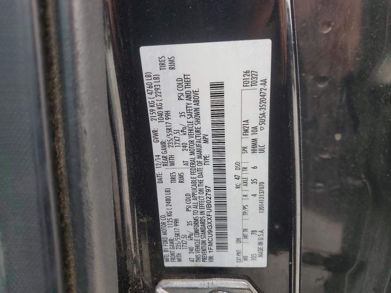 2015 Ford Escape Se - zdjęcie 13