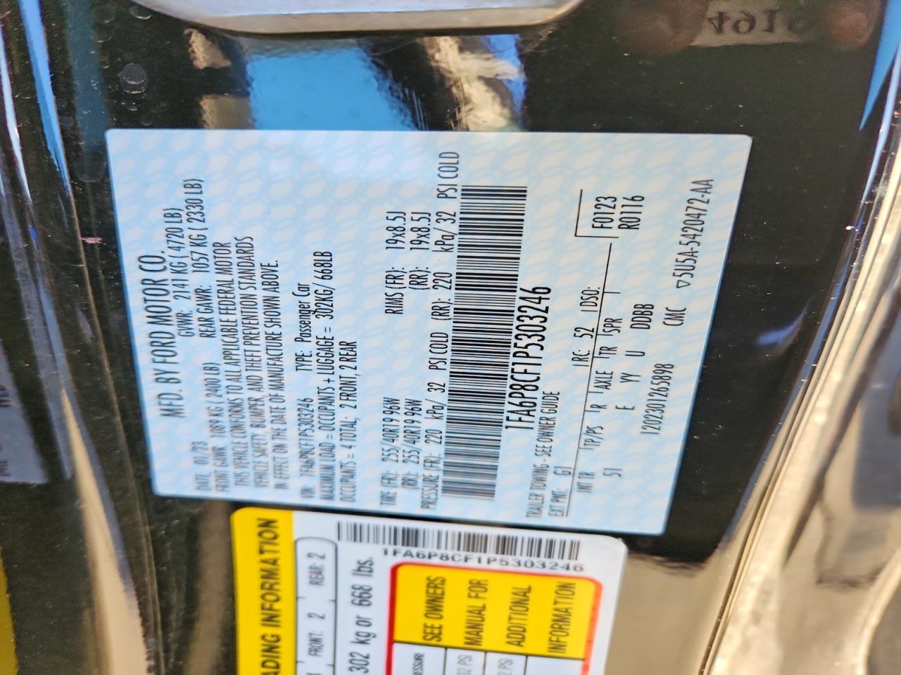 2023 Ford Mustang Gt - zdjęcie 12