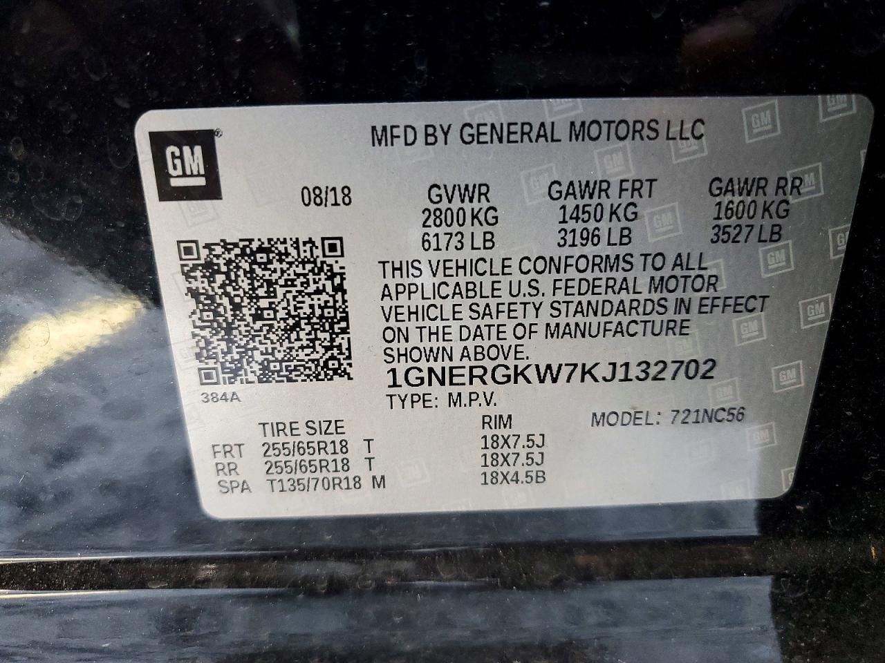 2019 Chevrolet Traverse Lt - zdjęcie 13