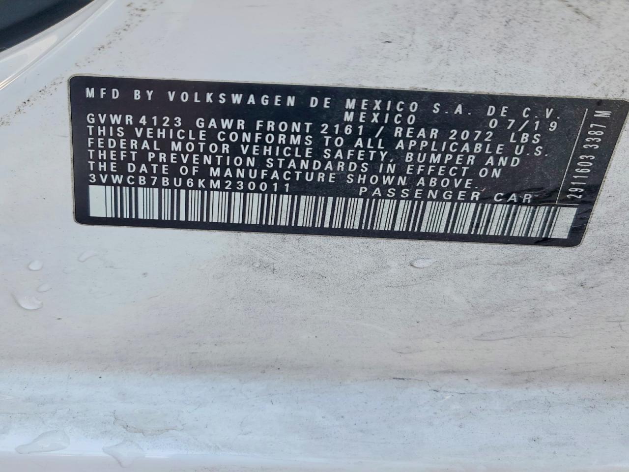 2019 Volkswagen Jetta S - zdjęcie 13