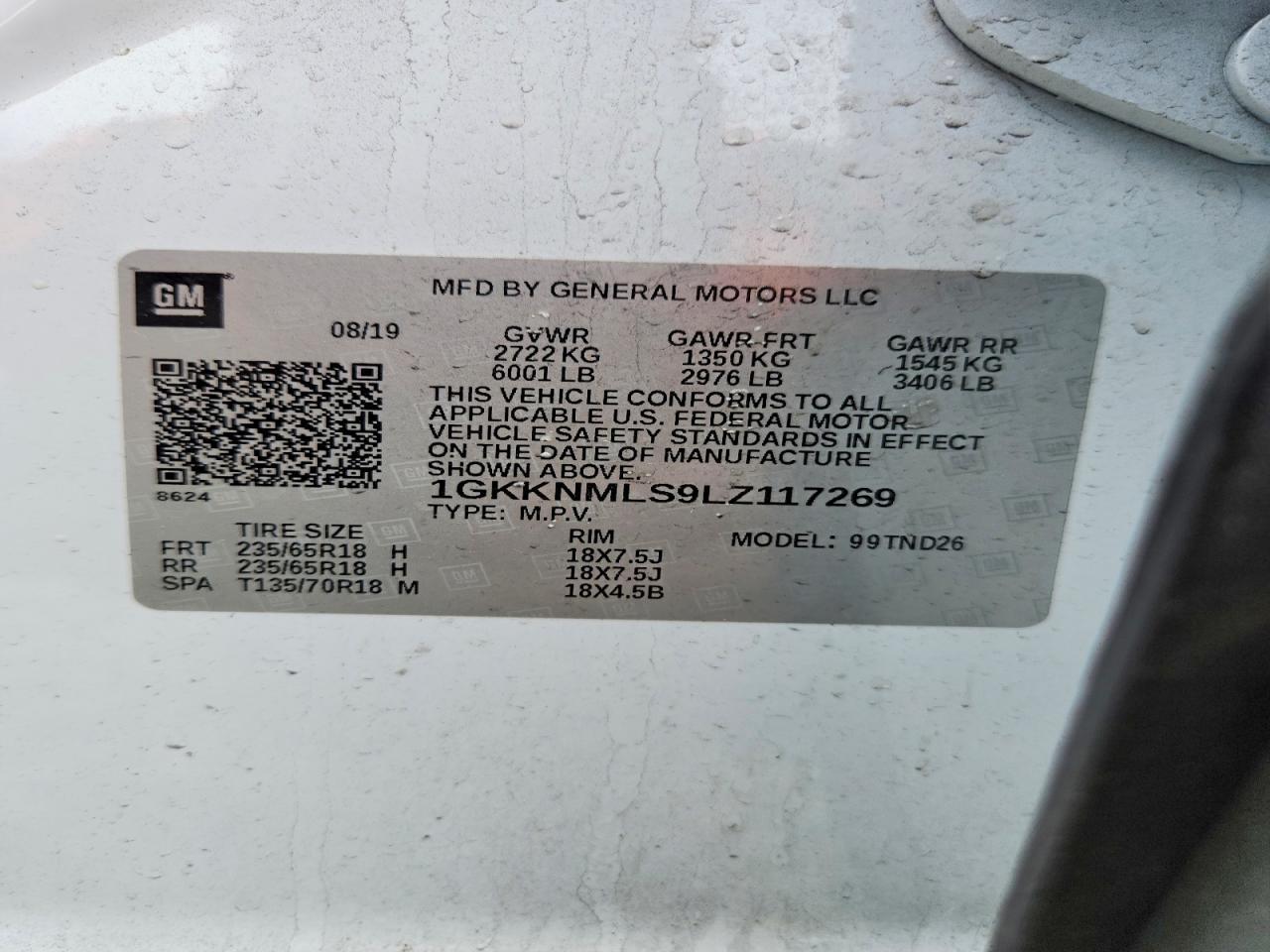 2020 GMC Acadia Slt - zdjęcie 13