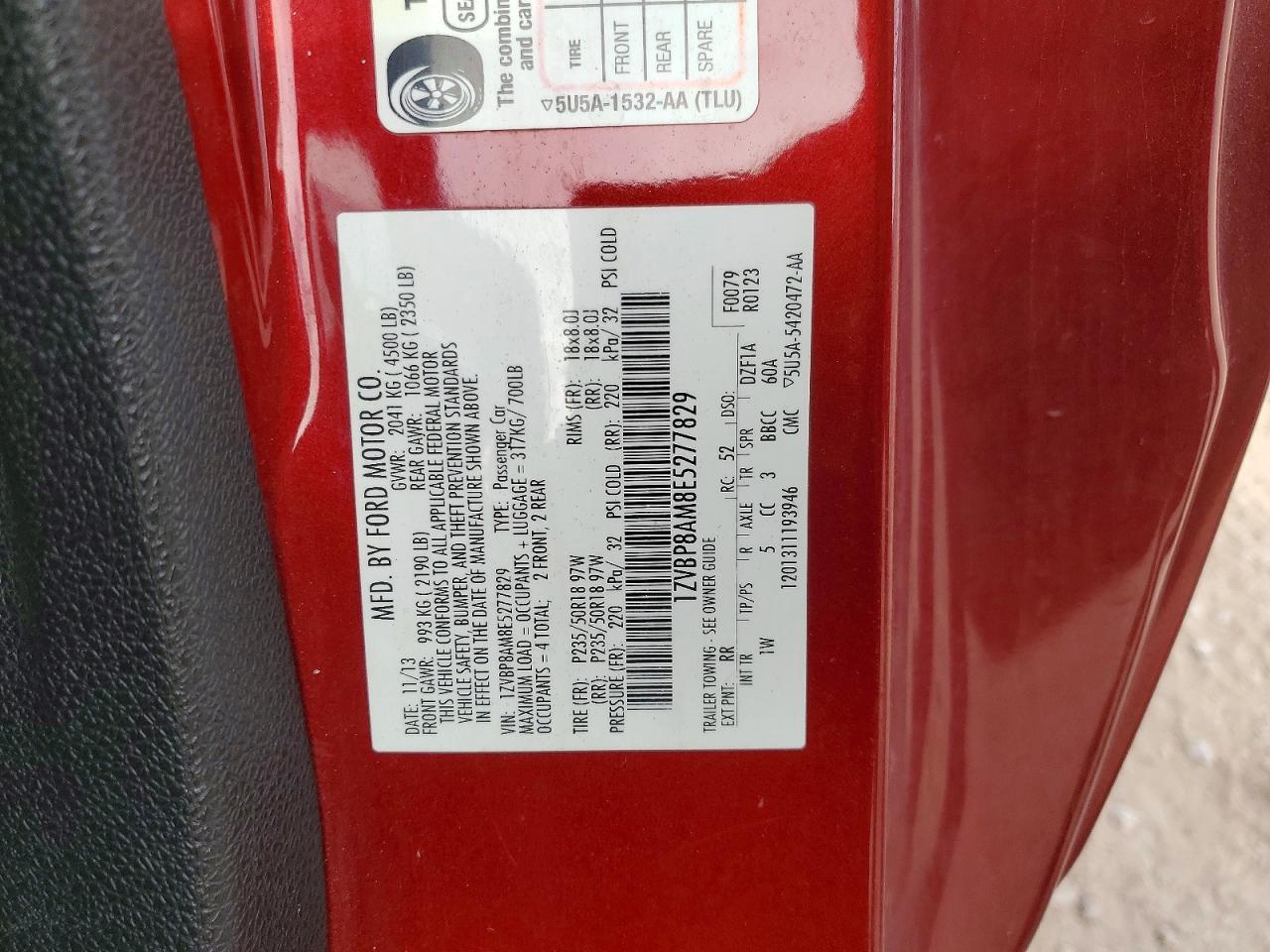 2014 Ford Mustang - zdjęcie 12