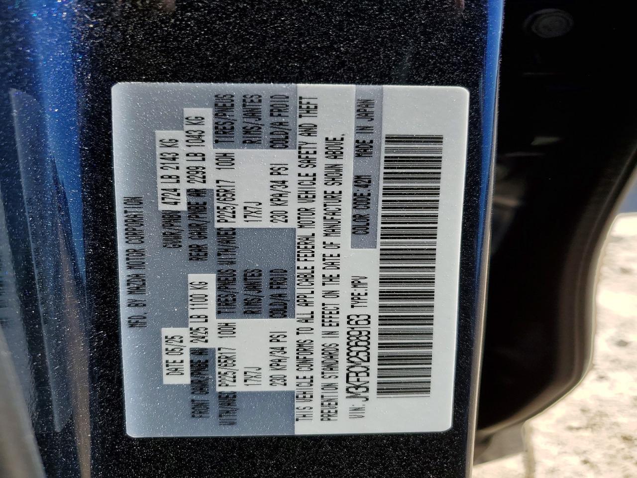 2025 Mazda Cx-5 Preferred - zdjęcie 14