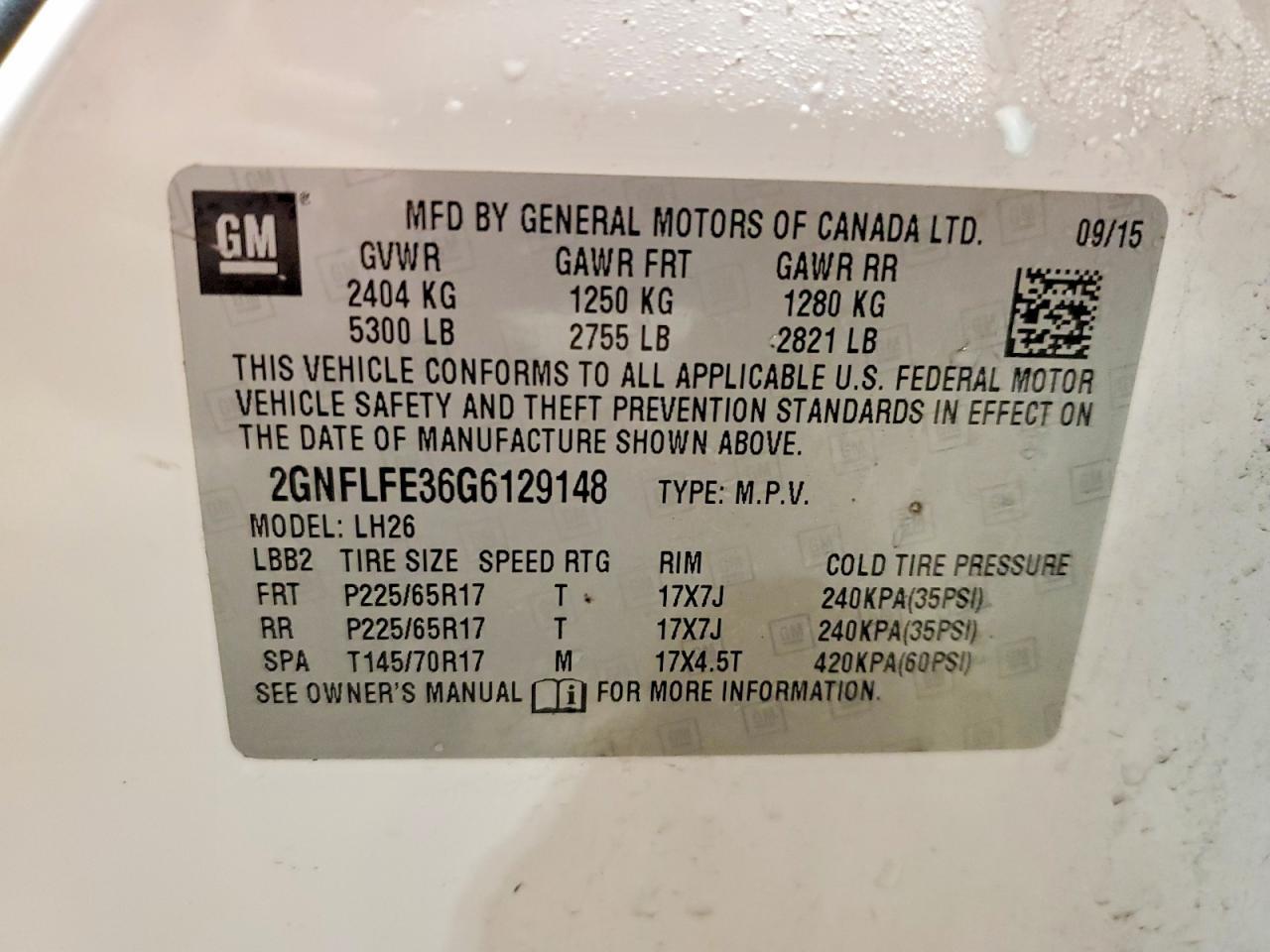 2016 Chevrolet Equinox Lt - zdjęcie 13