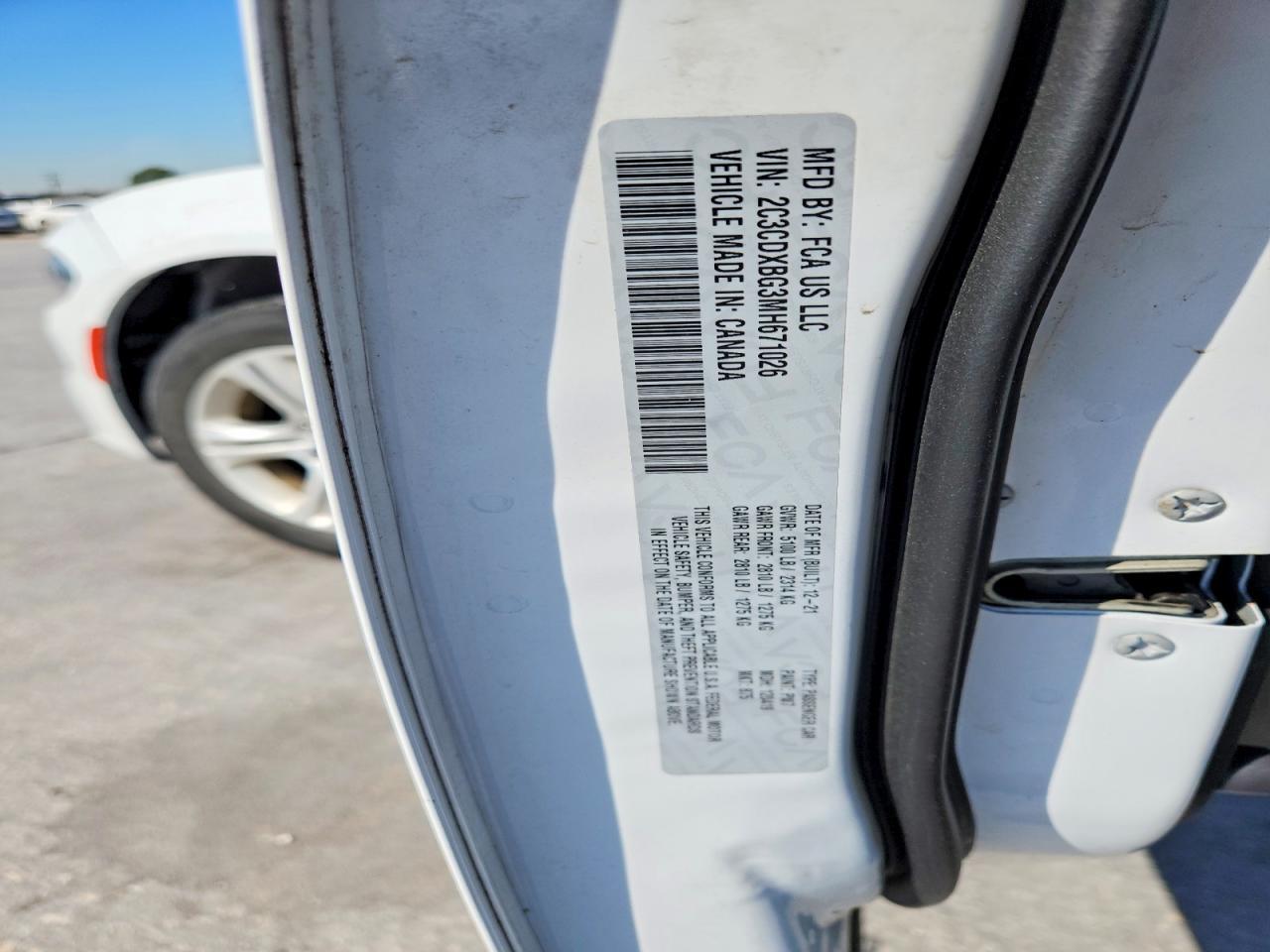 2021 Dodge Charger Sxt - zdjęcie 12